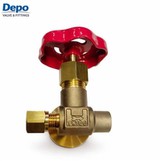 Injap Sfera Loyang PN 100 Dengan Plat